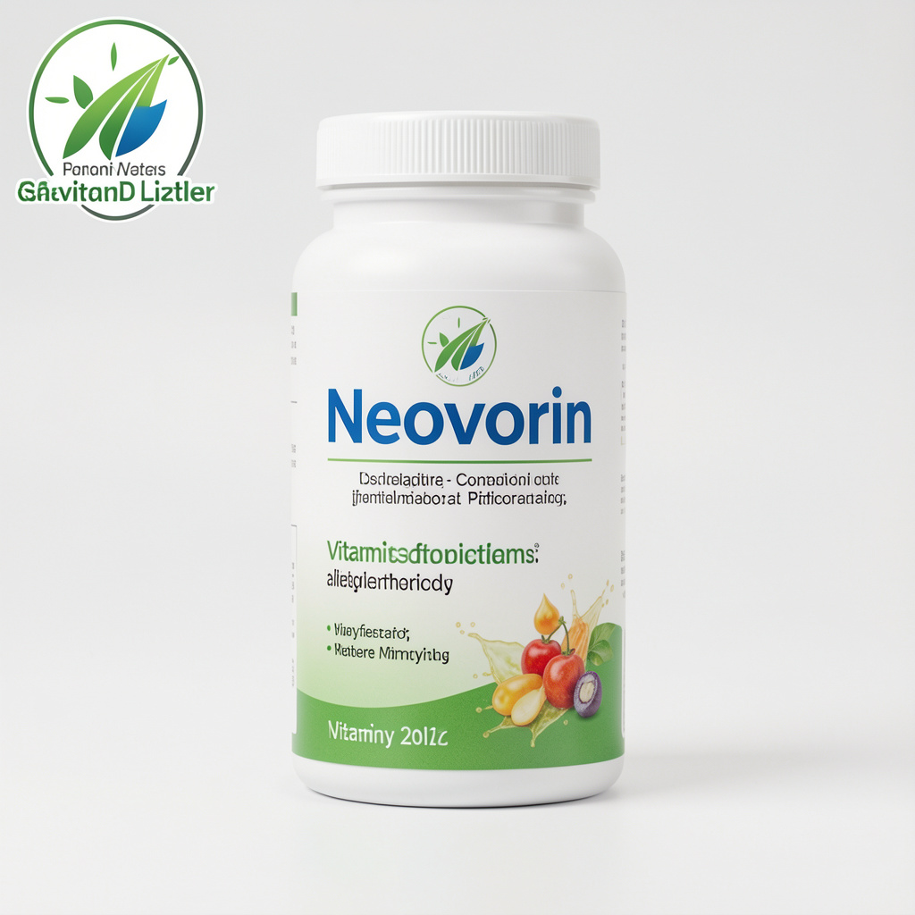 Neovorin daily active complex supplement package